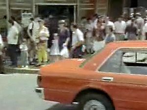 Explore a crowded street in  San Jose, Costa Rica