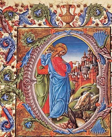 Liberale da Verona: Jesus Before the Gates of Jerusalem