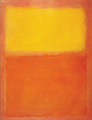 Mark Rothko: Orange and Yellow