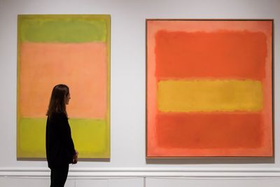 Mark Rothko: Untitled (1954) and Yellow Band (1956)