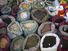 Grains and  spices in bags, India. (Indian, vendor, market,  food)