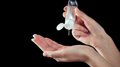 How do alcohol-based hand sanitizers work?