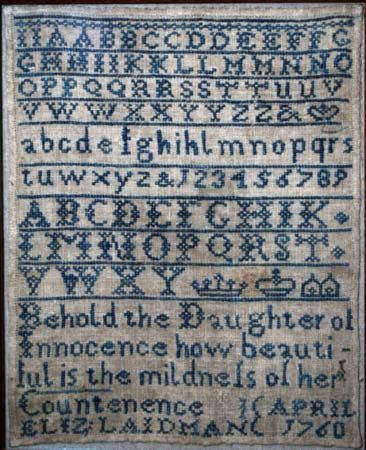 alphabet sampler