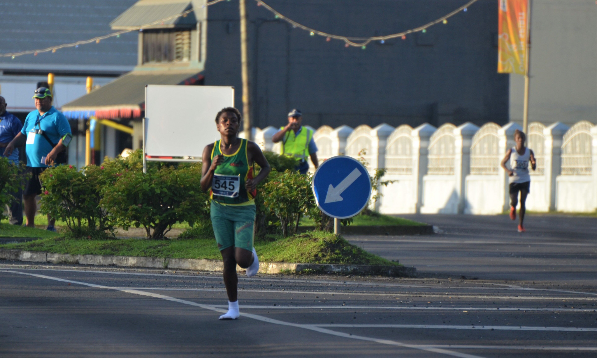 Vanuatu runner socks it to the competition by winning 2019 Pacific Games half marathon without shoes