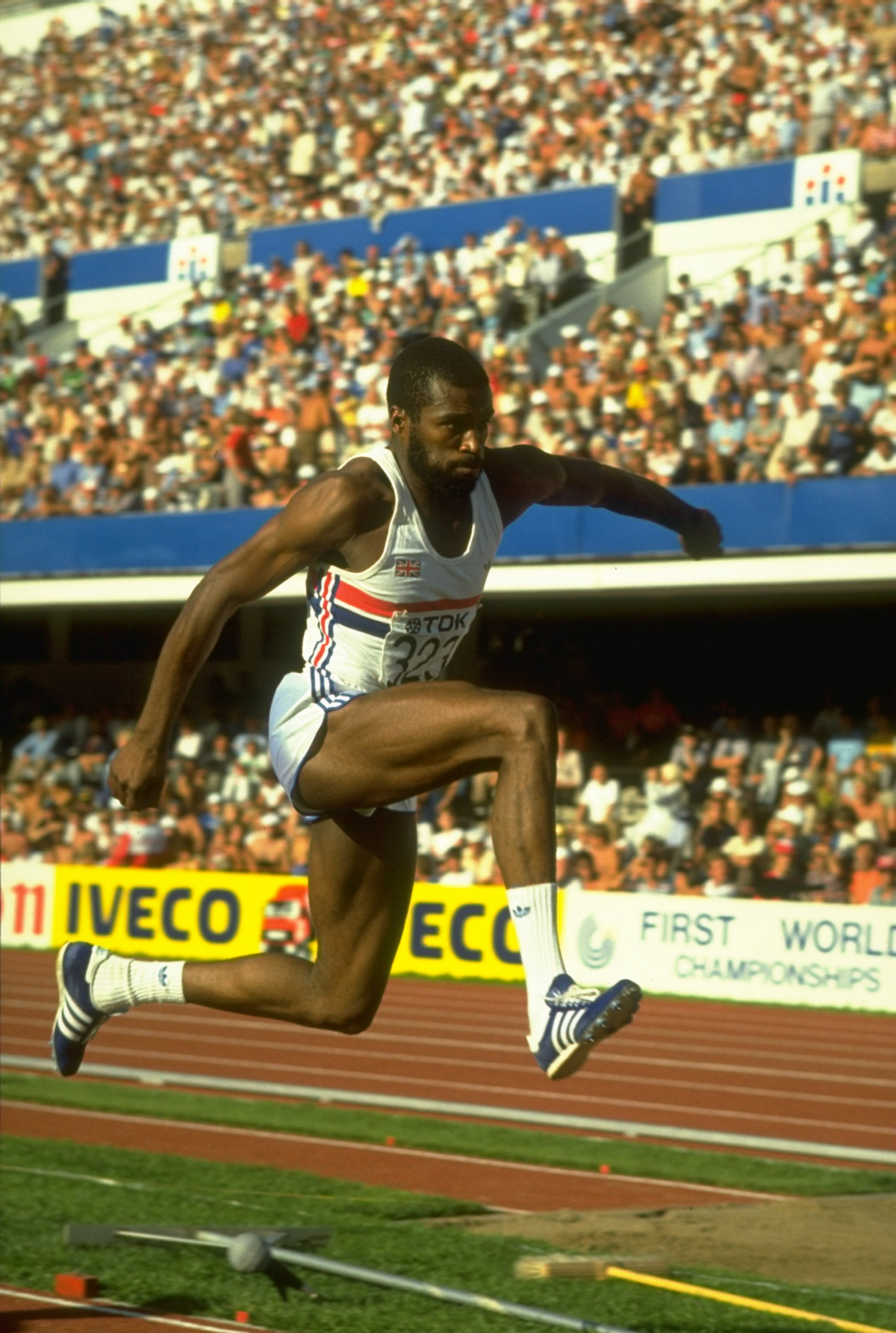 Keith Connor won triple jump bronze for Britain at the Los Angeles 1984 Olympics ©Getty Images