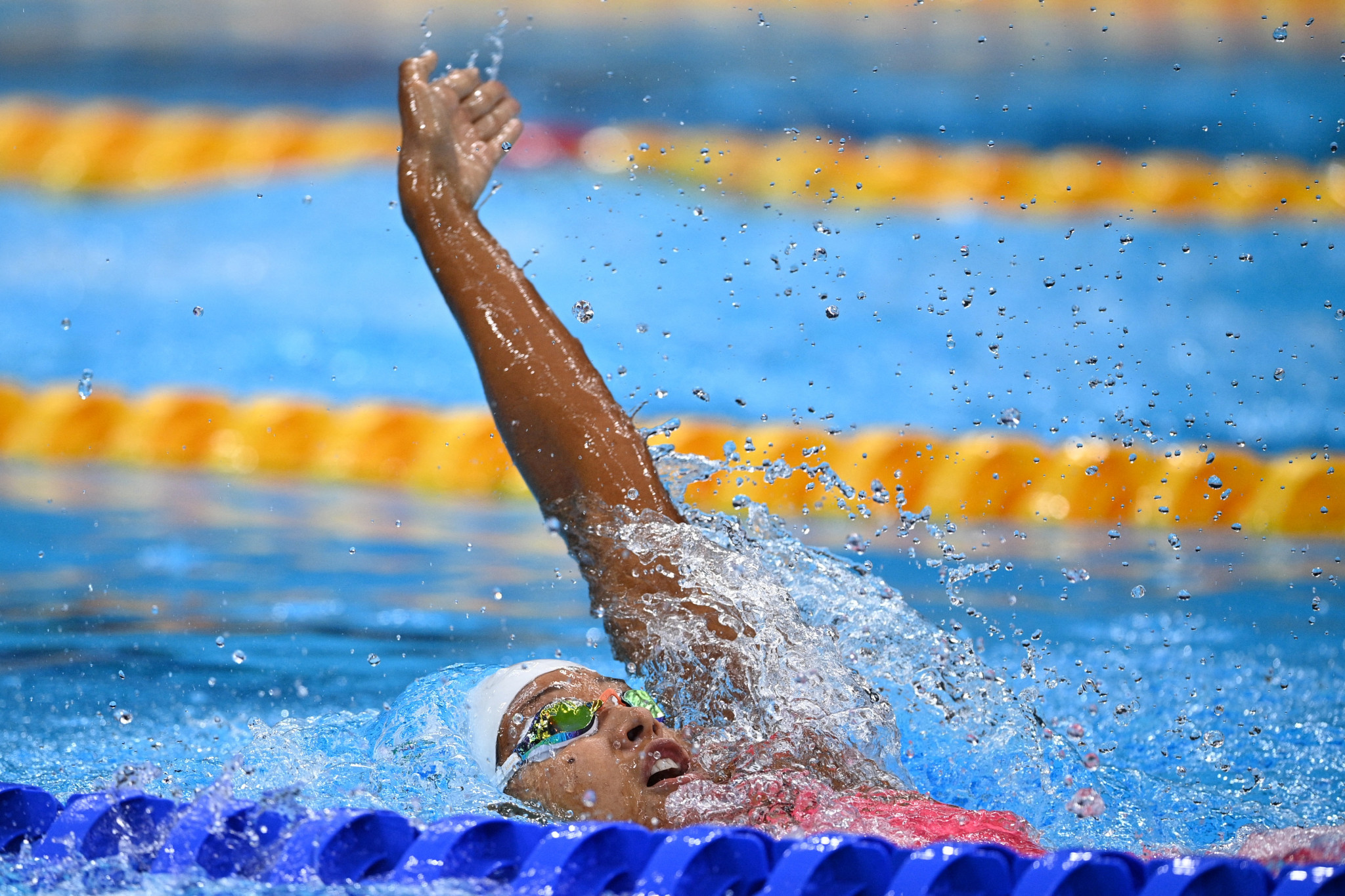 Felicity Passon is the leading swimmer for Seychelles heading towards Birmingham 2022 ©Getty Images