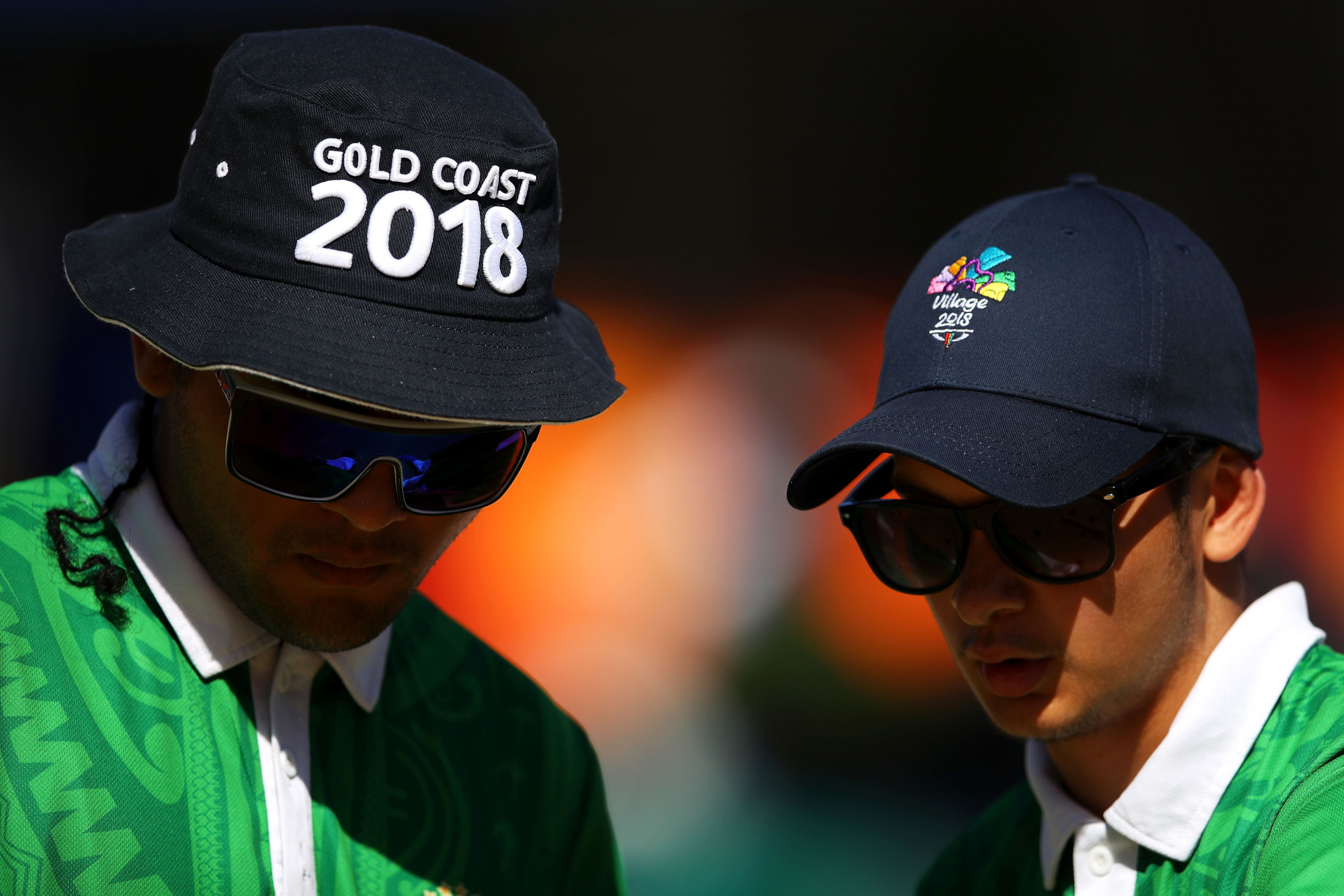 Taiki Paniani and Aidan Zittersteijn won bronze in lawn bowls for the Cook Islands at Gold Coast 2018 ©Getty Images
