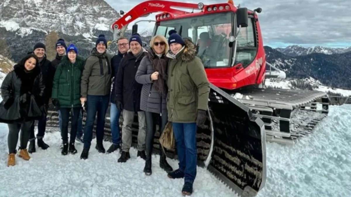 Last preparatory visit to Val di Zoldo for the EUSA Winter Championships