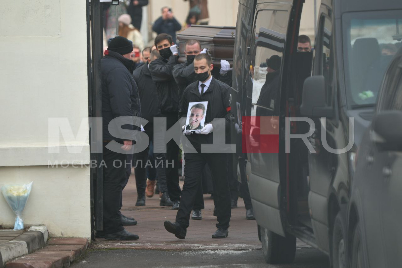 Алексея Навального похоронили на кладбище в Москве