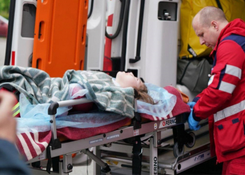В Киеве эвакуировали две больницы после видео «с анонсом удара» от КГБ Беларуси (видео)