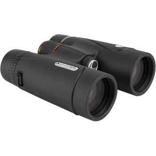 Celestron TrailSeeker 8x42 binocular on a white background