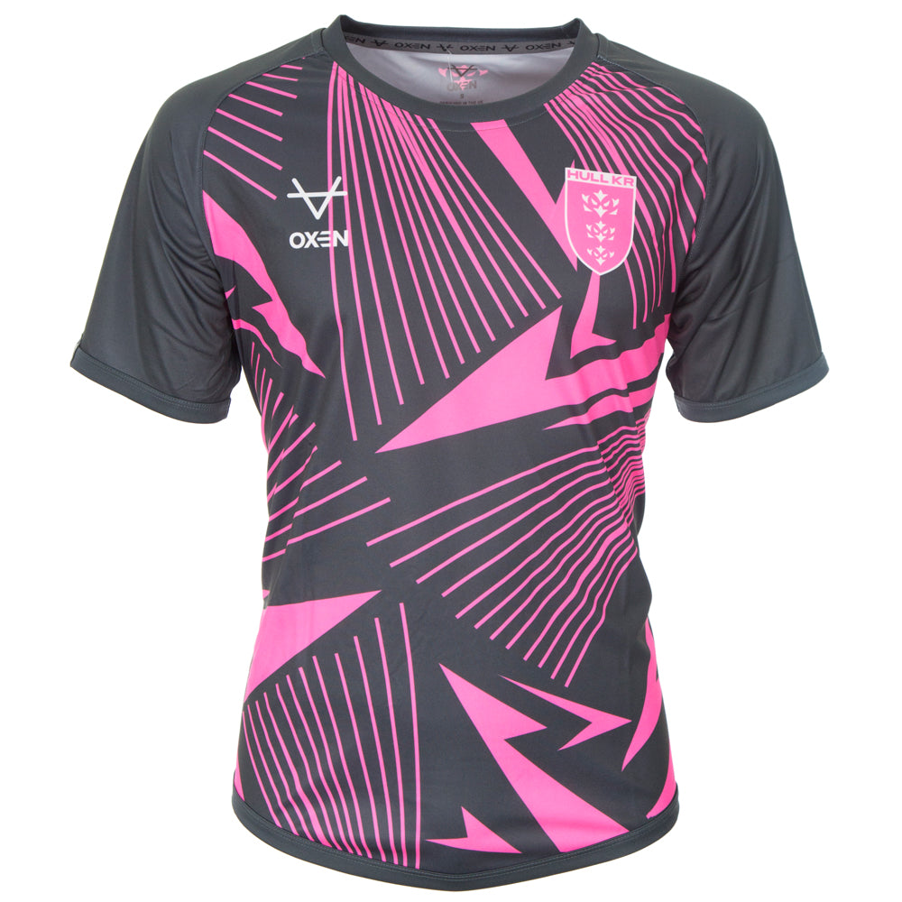 2024 CHARCOAL / PINK TEE