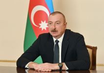 Президент Ильхам Алиев принял в видеоформате Рашада Набиева в связи с назначением его министром транспорта, связи и высоких технологий
(ВИДЕО/ФОТО)