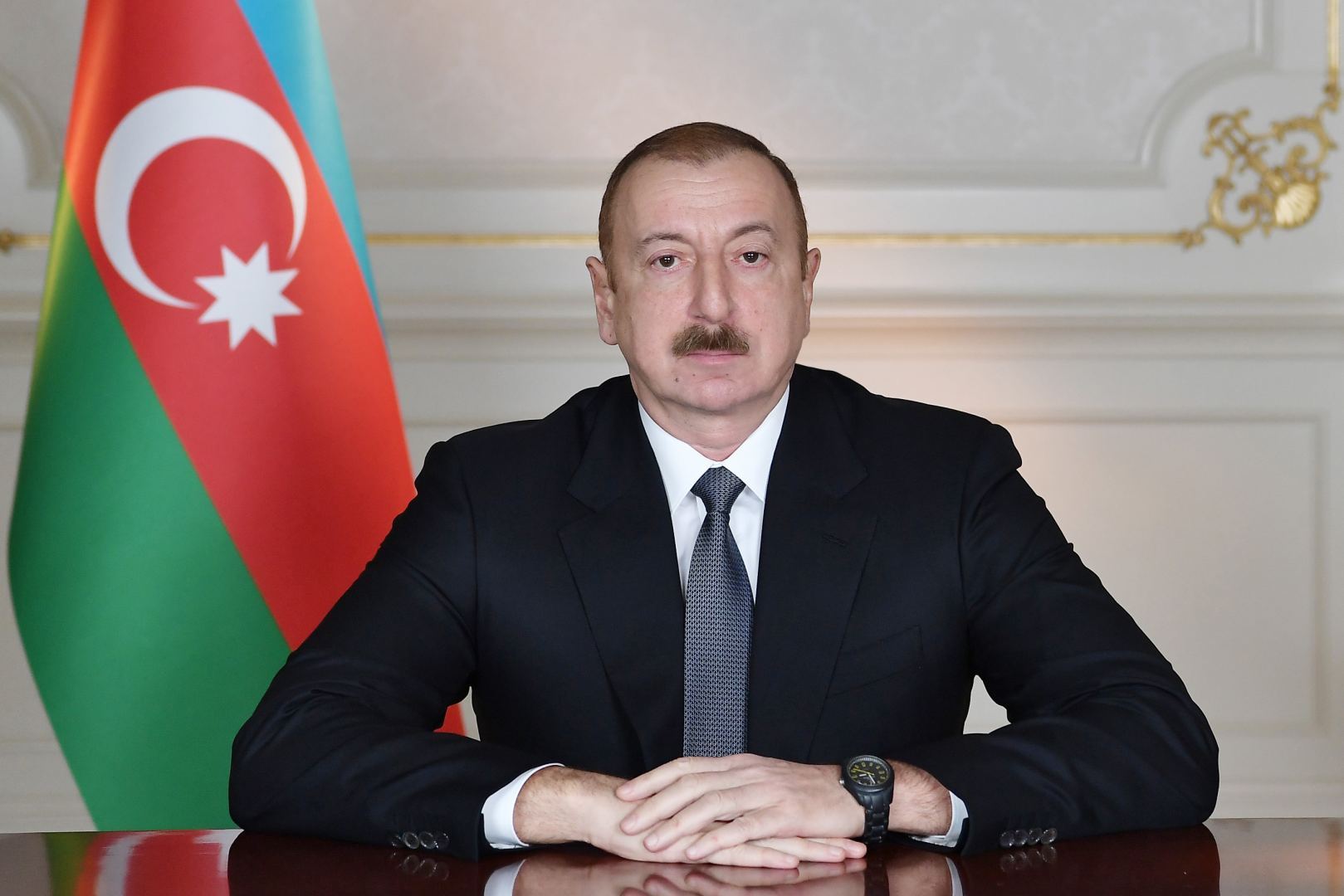 Президент Ильхам Алиев направил поздравительное письмо Владимиру Путину
