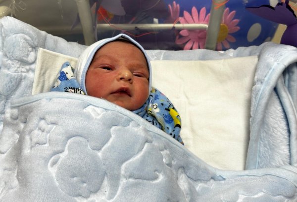 Первого ребенка, родившегося в Ханкенди, назвали в честь Верховного главнокомандующего (ФОТО/ВИДЕО)