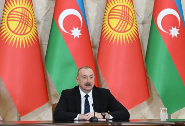Президент Ильхам Алиев: Уставной фонд Азербайджано-кыргызского фонда развития увеличен в 4 раза – до 100 миллионов долларов