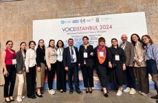Гюлюстан Алиева приняла участие в Voiceİstanbul 2024 в Стамбуле, посвященном Всемирному дню  голоса (ФОТО)