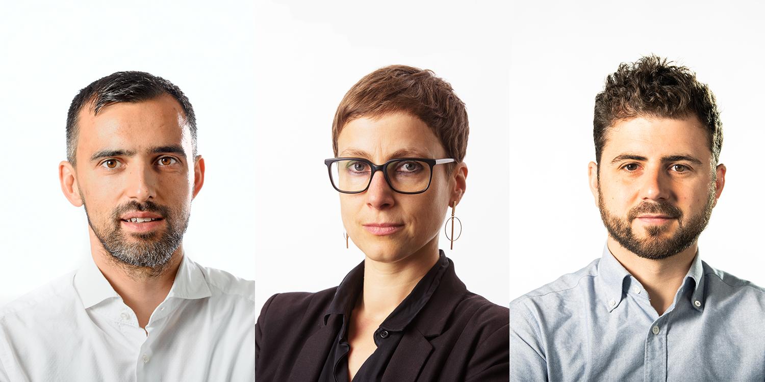 Jorgos Brouzos und Beatrice Bösiger aus dem Wirtschaftsressort stehen Red und Antwort, Inland-Chef Mario Stäuble moderiert. 