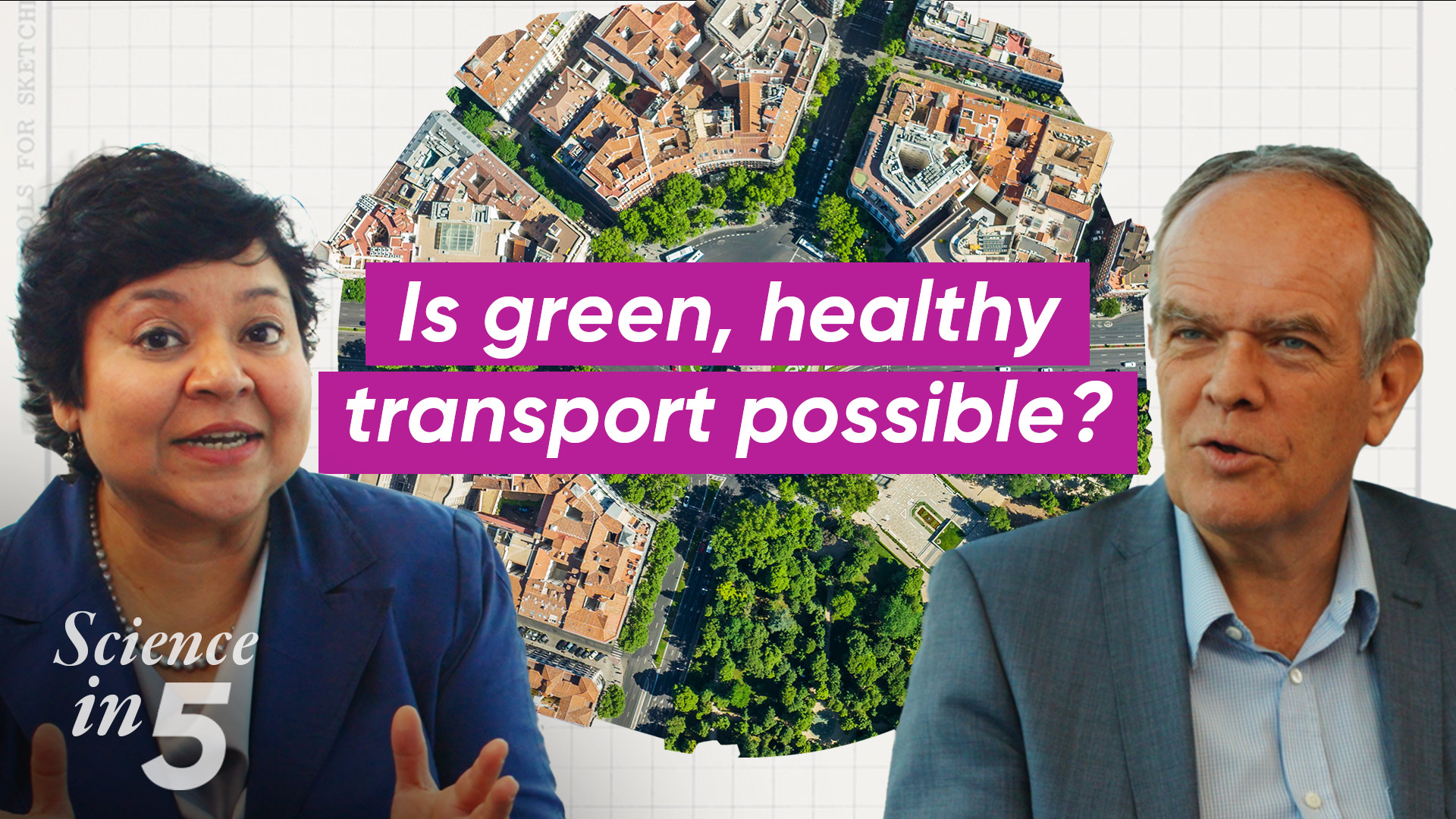 Science in 5 podcast - Is green healthy transport possible?