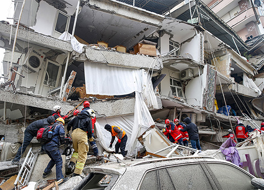 Turkiye and Syria earthquakes - Omer Yasin Ergin-Anadolu Agency via Getty Images