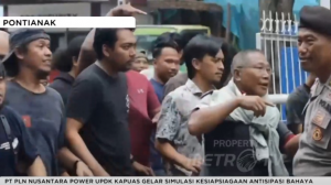 PT PLN Nusantara Power UPDK Kapuas Gelar Simulasi Kesiapsiagaan Antisipasi Bahaya