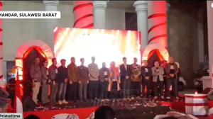 KPU Polman Launching Tahapan Pilkada 2024