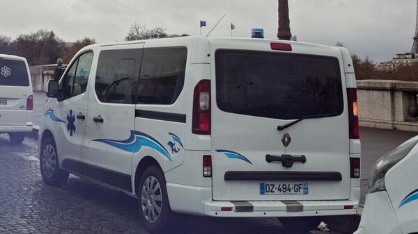 Машина скорой помощи во Франции