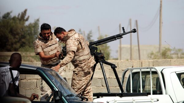 Военнослужащие Ливийской национальной армии