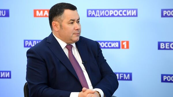 Интервью губернатора Тверской области Игоря Рудени телеканалу Россия 24