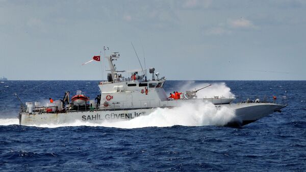 Судно береговой охраны в Турции