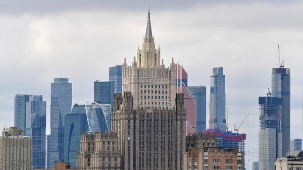 Здание министерства иностранных дел России