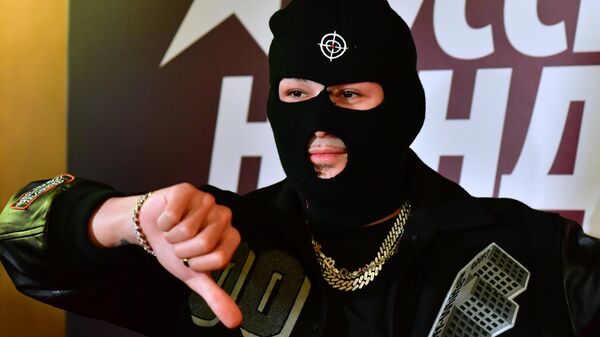 Рэп-исполнитель Моргенштерн на премьере шоу Русский ниндзя телеканала СТС в Москве