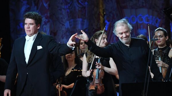 Денис Мацуев и Валерий Гергиев во время концерта