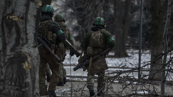 Украинские военные