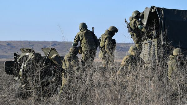 Военнослужащие России в южном секторе СВО