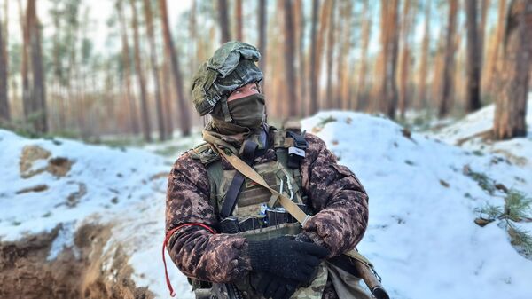 Военный РФ в зоне спецоперации