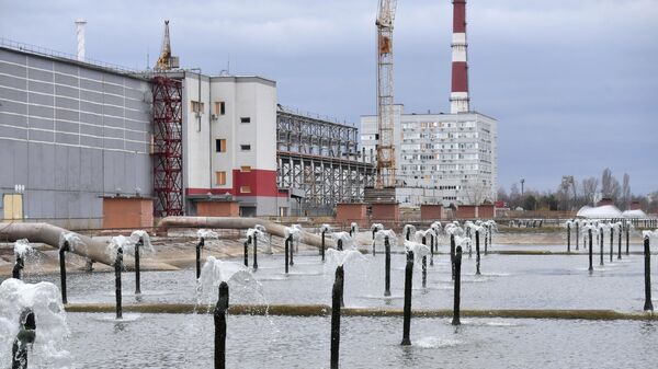 Запорожская АЭС в Энергодаре