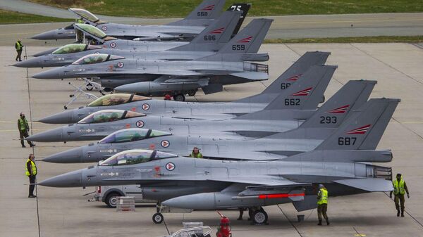 Истребители F-16 ВВС Норвегии