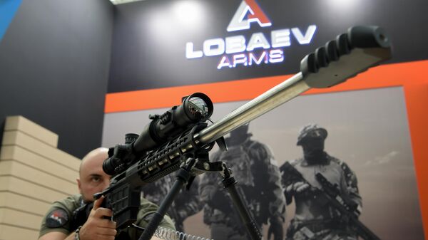Сверхдальнобойная винтовка DXL-4M Севастополь на стенде Lobaev Arms
