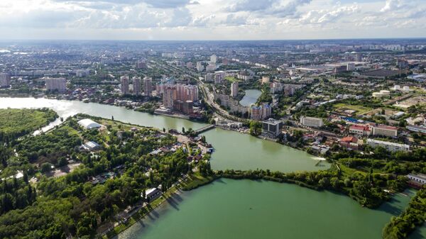 Парк Солнечный остров и озеро Старая Кубань в Краснодаре