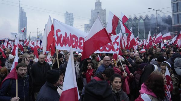 Марш националистов в Варшаве