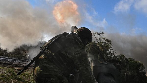 Военнослужащий ВС РФ в зоне проведения специальной военной операции