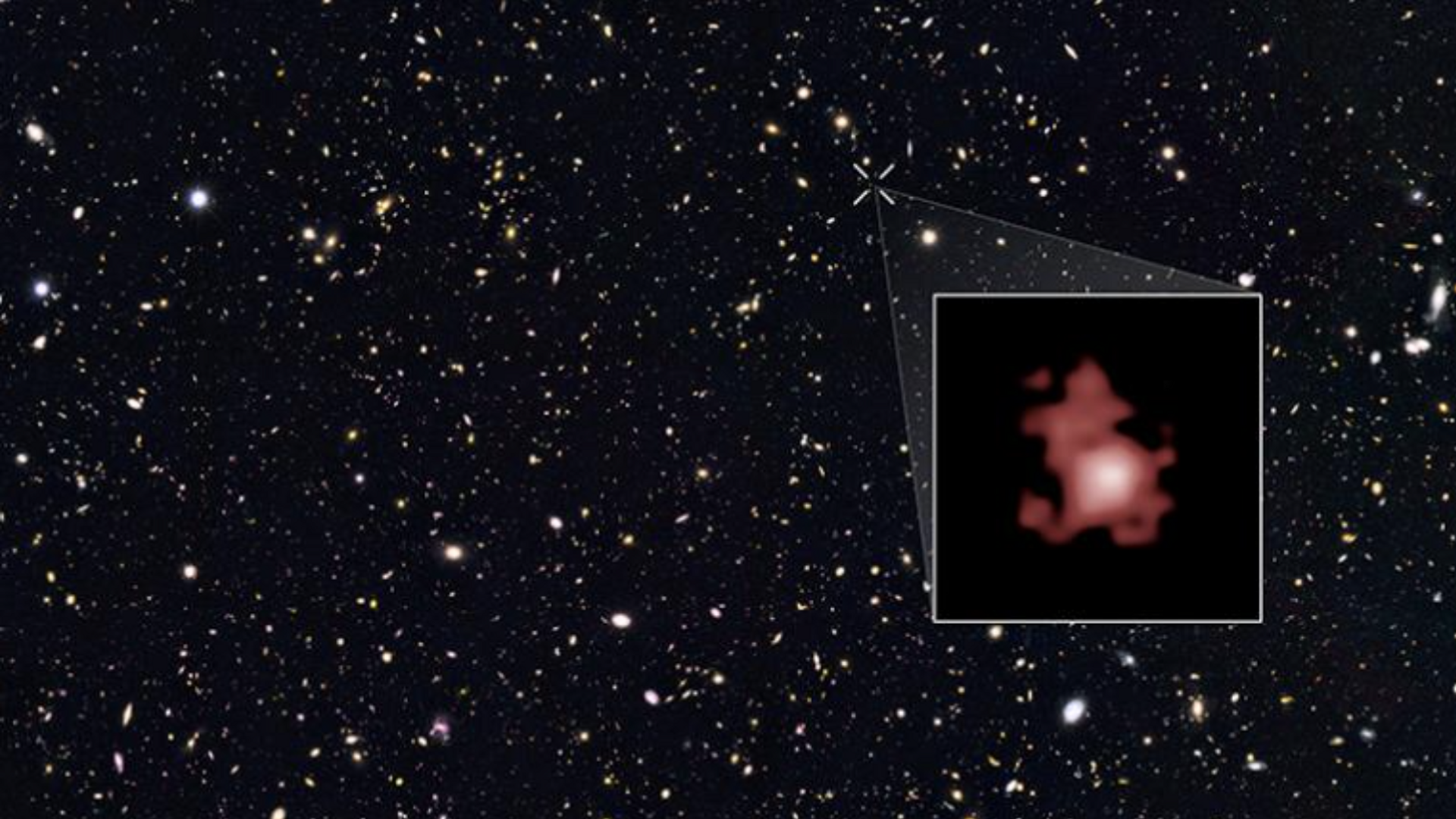 Самая старая черная дыра, обнаруженная международной группой ученых с помощью телескопа Джеймс Уэбб - РИА Новости, 1920, 18.01.2024