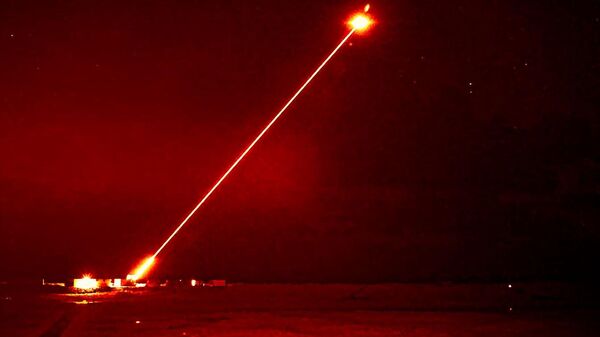 Испытание британского лазерного оружия дальнего действия Dragonfire