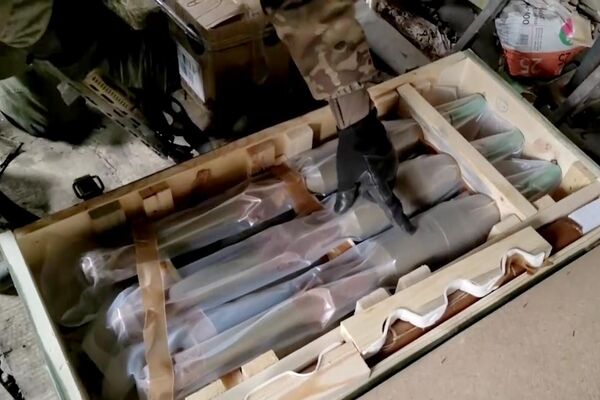 Бойцы ВС РФ обнаружили трофейное западное оружие в расположении подразделения ВСУ в Авдеевке