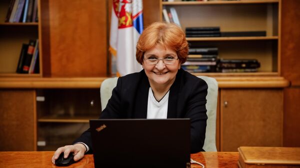 Министр здравоохранения Сербии Даница Груйичич
