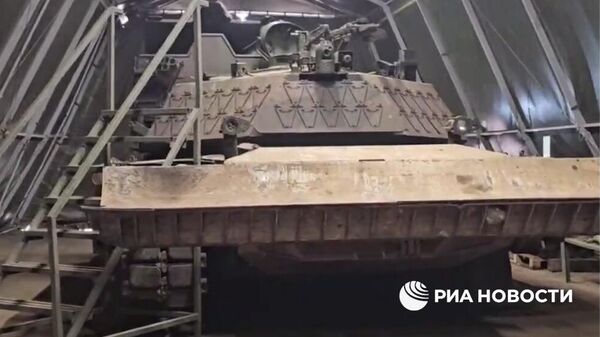 Трофейная машина M1150 Shredder, производства США, захваченная на Авдеевском участке фронта