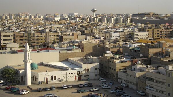 Вид города Эр-Рияд - столицы Саудовской Аравии. 2007 год 