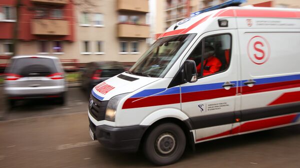 Машина скорой помощи в Польше