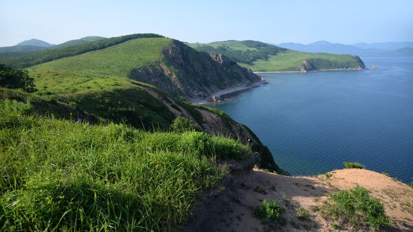 Прибрежный ландшафт острова Путятина